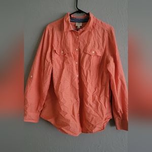 St John's Bay Salmon Blouse